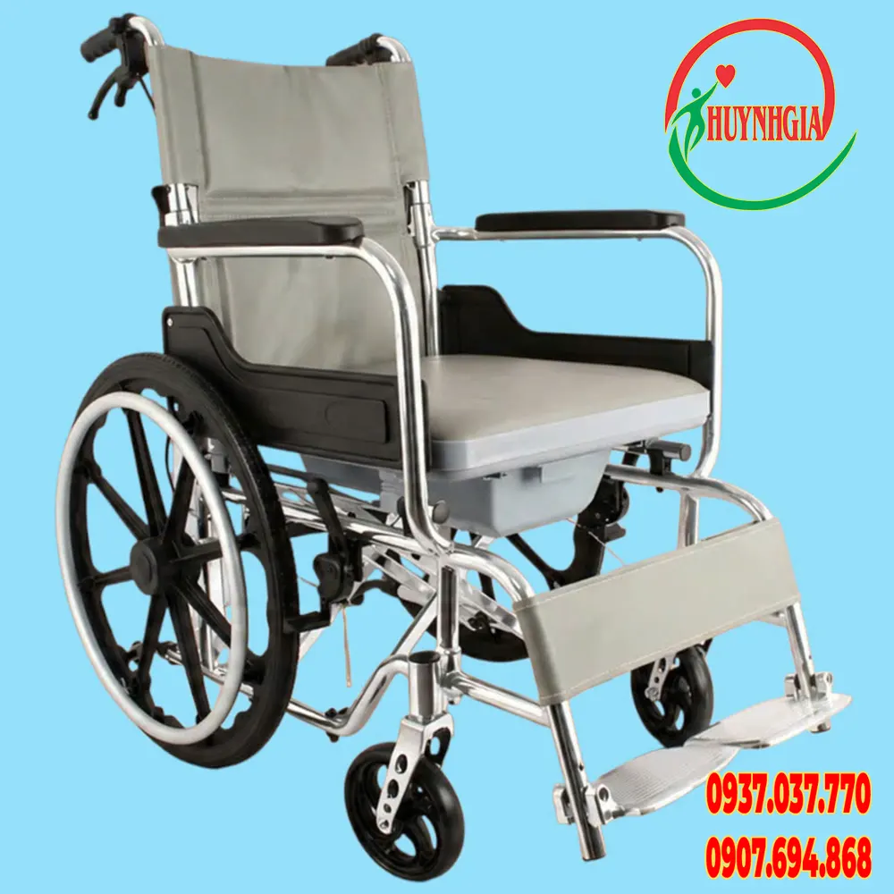 Xe lăn nhôm bô vuông Lucass V85 (bánh mâm)