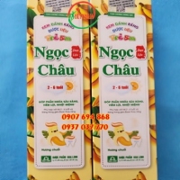 Kem đánh răn dược liệu ngọc châu trẻ em từ 2 đến 6 tuổi