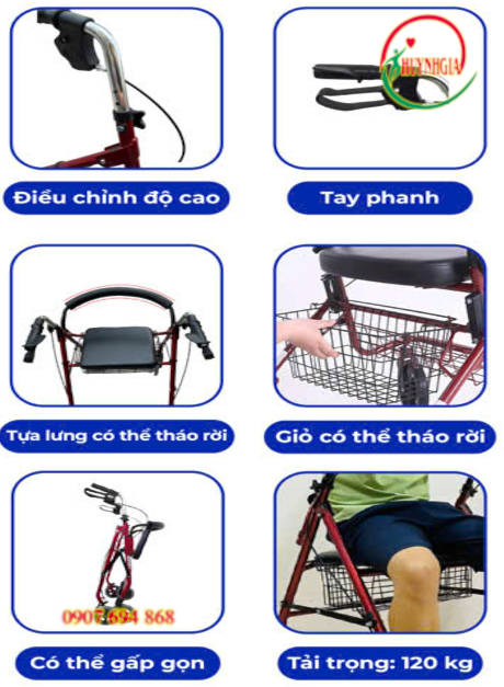 khung tập đi có giỏ để đồ DY049144L 02 jpg