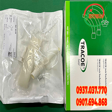 Ống mở khí quản hai nòng, không có bóng chèn, không có cửa sổ các size Ref-303-04