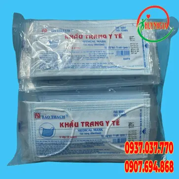 Khẩu trang y tế 3 lớp tiệt trùng