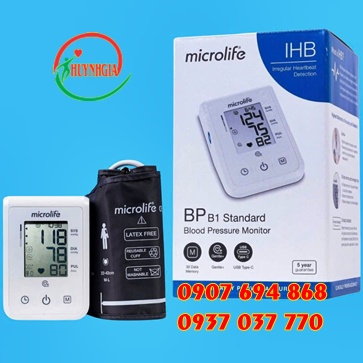 May do huyet ap bap tay B1 Standard