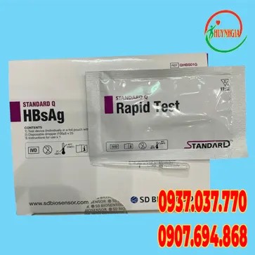 Standard Q HBsAg Test - Test viêm gan B