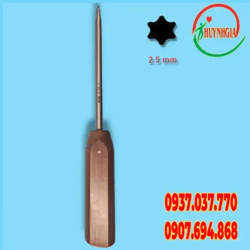 Tua vít hinh sao 2.5mm 9.044.9