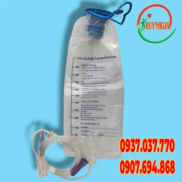 Túi cho ăn có trọng lực 1000ml