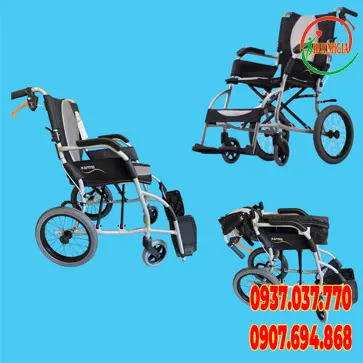 Xe lăn nhôm siêu gọn nhẹ cao cấp Ergo Lite